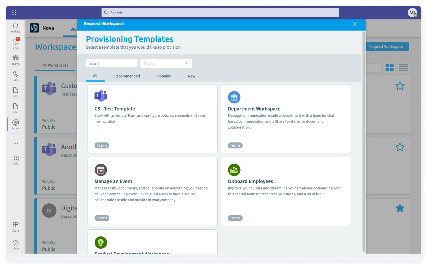 Features-Nova app